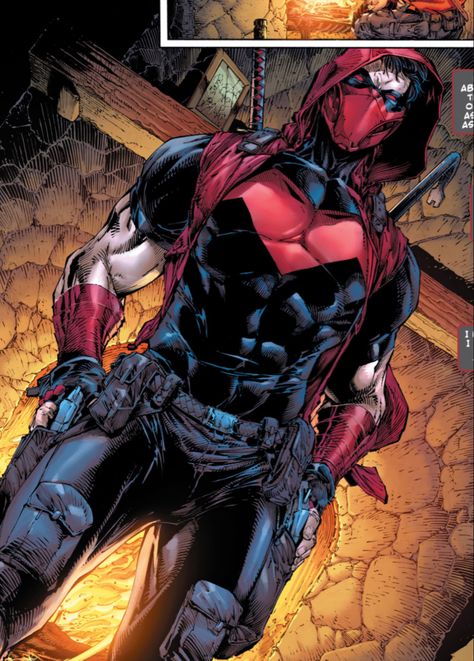 jason todd Red Hood And The Outlaws, The Outlaws, Jason Todd, Red Hood, A Man, Red, Black