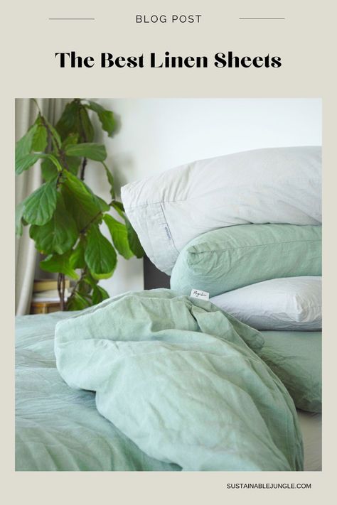 It’s time we get serious about natural sleep, and nothing provides easy, breezy sustainability like linen sheets, and the benefits of which are many including affordability. .. Linen Sheets Aesthetic, Linen Bed Sheets, Flax Plant, Green Business, Bedding Brands, Natural Sleep, Linen Sheets, European Linens, Organic Linens