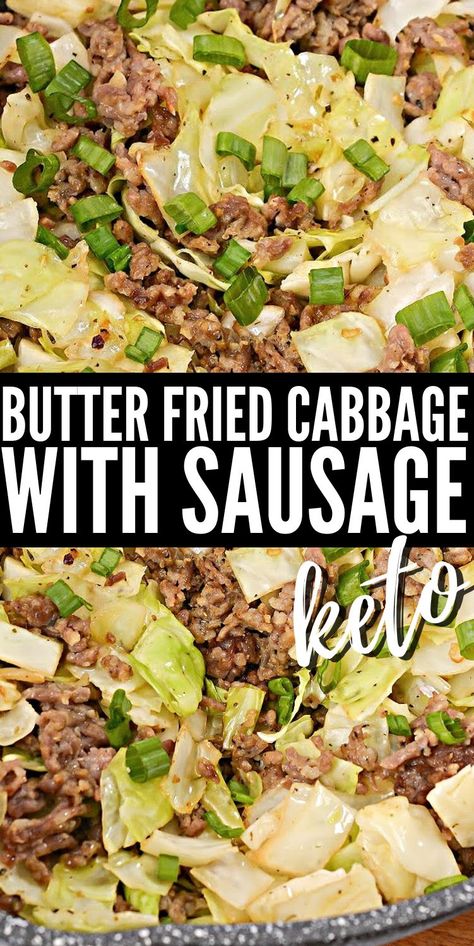 Recipes With Cabbage And Sausage, Ground Italian Sausage And Cabbage Recipes, Coleslaw And Sausage Recipe, Cabbage Stir Fry With Sausage, Italian Sausage Cabbage Recipes, Cooked Cabbage And Sausage, Cabbage Ground Sausage Recipes, Cabbage And Ground Pork Recipes, Ground Sausage And Veggies