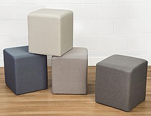 Bubble Room, Cube Stool, Cube Seat, Chicago Condo, Cube Furniture, Chicago Condos, Simple Floor Plans, Cube Chair, Condo Remodel