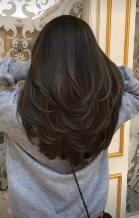 U Cut With Layers, French Layered Haircut, Haircut 2025, Haircut Ideas Trendy, Long Hair With Layers, Long Hairstyle Ideas, Haircuts For Long Hair With Layers, Haircuts For Medium Length Hair, Simple Lehenga