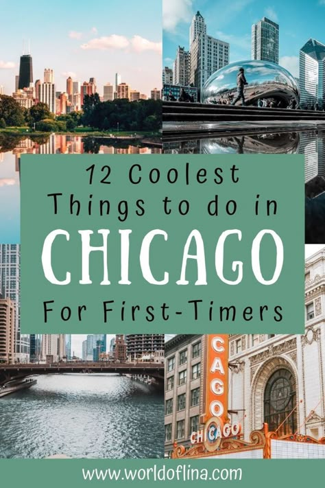 Chicago Places To Visit, Chicago Itinerary, Visiting Chicago, Chicago Weekend, Chicago Travel Guide, Chicago Vacation, Illinois Travel, Travel Chicago, Places In Chicago