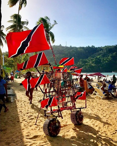 Trinidad and Tobago Trinidad Culture Aesthetic, Trinidad And Tobago Culture, Trinidad And Tobago Photography, Trinidad Carnival Aesthetic, Caribbean Culture Aesthetic, Caribbean Culture West Indies, Trini Aesthetic, Trini Flag, Caribbean Art West Indies