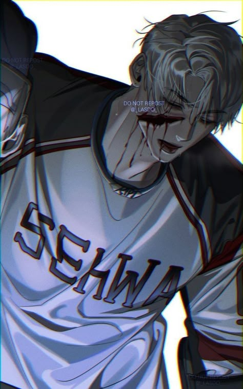 Anime Sports Guy, Demon Art Male, Fantasy Romance Art, Animated Man, Dark Anime Guys, Cool Anime Guys, Guy Drawing, Sports Anime, Anime Men