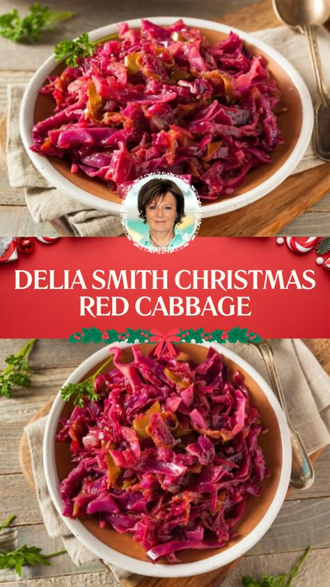 Delia Smith Christmas Red Cabbage Slow Cooker Red Cabbage, Cooked Red Cabbage, Red Cabbage Recipe, Red Cabbage With Apples, Lemon Blondies, Cooking Apples, Cabbage Side Dish, Cabbage Recipes Healthy, Cabbage Dishes