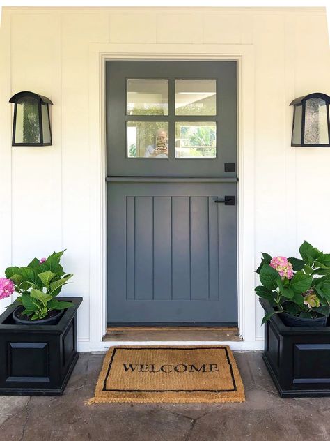 Craft Doors USA - Custom Wooden Garage Doors Hand Built in USA Dutch Door Interior, Dutch Doors Exterior, Brown Board, Dutch Doors, Antique French Doors, Wooden Garage Doors, Half Doors, Interior Exterior Doors, Farmhouse Door