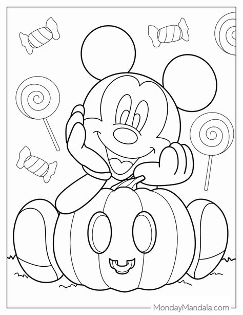 60 Pumpkin Coloring Pages (Free PDF Printables) Halloween Writing Kindergarten Free, Nicu Crafts, Disney Halloween Coloring Pages, Halloween Craft Activities, Pumpkin Coloring, Moldes Halloween, Spooky Halloween Crafts, Imprimibles Halloween, Free Halloween Coloring Pages