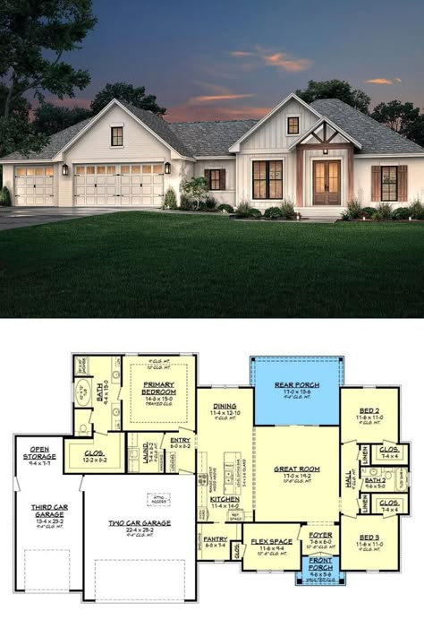 2000 Sq Ft House Plans Cottage, House Layouts 3 Car Garage, 3 Bed 3 Bath With Bonus Room, Ranch Style Homes 2000 Sq Ft, House Plans With 3 Car Garage One Story, Floor Plans 1800 Sq Ft Layout, House Layout Plans 1 Story, 2000 Sq Ft 4 Bed House Plans, 1 Story 3 Car Garage House Plans