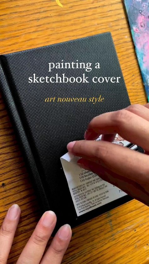 Creative Book Cover Designs, Creative Book Covers, Sketchbook Cover, Creative Books, Sketchbook Art Journal, Art Inspiration Painting, Painting Art Projects, Book Art Drawings, Book Binding