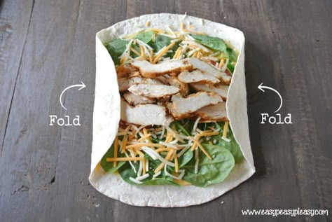 Chicken Flatbread Wrap, Southwestern Chicken Wrap, Easy Chicken Wrap, Chicken Wraps Healthy, Sandwich Vegetarian, Appetizer Wraps, Greek Grilled Chicken, Perfect Grilled Chicken, Wraps Recipes Easy