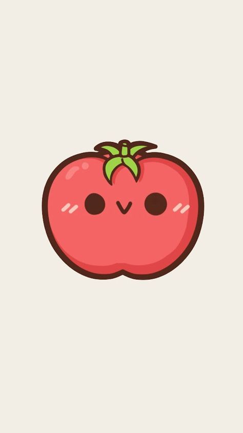 Vegetable Cartoon, App Ios, Wallpapers For Iphone, Iphone Photo App, Cute Animal Drawings Kawaii, Little Doodles, Cute Kawaii Drawings, Cute Cartoon Drawings, Kawaii Doodles