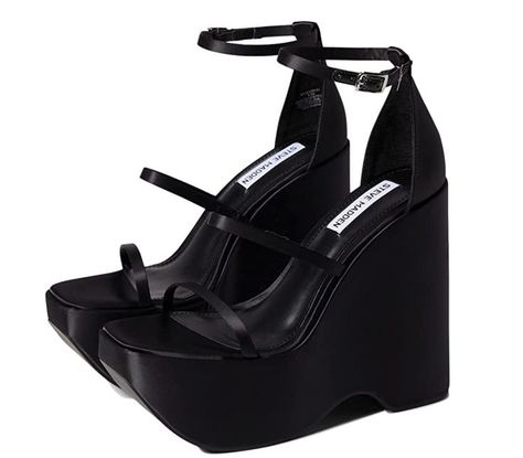 Steve Madden Varia Wedge Sandal Strappy Wedge Heels, Amazon Products, Wedge Sandal, Wedge Heels, Wedge Sandals, Steve Madden, Shoes Jewelry, Wedges, Sandals