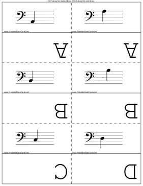 These free printable flash cards will help you memorize the notes on the bass clef. Free to download and print Learn To Read Music, Music Note Party, Music Flashcards, Learning Music Notes, Read Music, Homeschool Music, Learn Violin, Violin Lessons, Music Worksheets