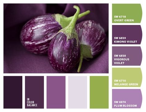 Paint colors from Chip It! by Sherwin-Williams Bedroom Colors Purple, Deco Pastel, Bedroom Purple, Purple Color Schemes, Wall Living Room, Color Boards, Art Colour, Eggplant Color, Design Seeds