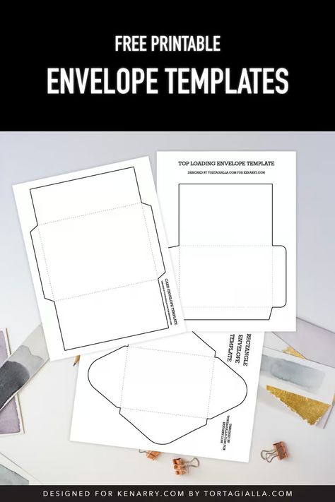 Templates For Envelopes, Diy Pocket Envelope Template, Free Printable Envelopes Template Paper, Diy Mailing Envelope, Cricut Envelope Template Free, Little Envelopes Diy, A2 Envelope Template, Make Your Own Envelopes, Gift Card Envelopes Diy Free Printable