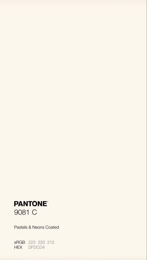 Off White Colour Aesthetic, Pantone Ivory Cream, Pale Cream Color, Off White Color Swatch, Pantone Colors Off White, White And Cream Palette, Pantone Off White Color, Paint Cream Color, Pantone Cream White