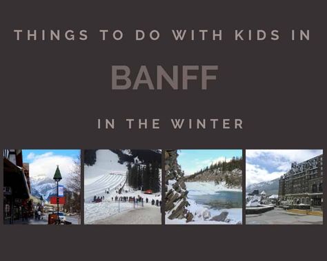 Things to do in Banff with Kids in the Winter - calgaryplaygroundreview.com Banff Activities, Things To Do In Banff, Outdoor Rink, Fairmont Banff Springs, Fairmont Banff, Banff Canada, Skating Rink, Recreation Centers, Winter Travel