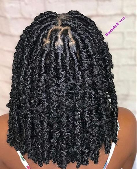 Short Hair Braid Styles Black Women, Natural Hair Twists Short, Short Braided Hairstyles For Black Women, Afro Twist Braid Hairstyles, Locs Wigs, Gorgeous Braids, Short Box Braids Hairstyles, Twisted Hair, Butterfly Locs