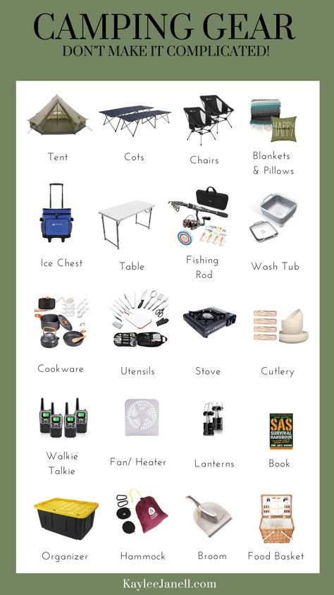 If you are tired of seeing camping travel essentials lists that are a mile long, you are not alone. I read them all and came up with a new list that I believe covers all the areas of camping and what is actually essential. Plus I found kits that make organization easier and found a tote that makes storing and transporting a breeze! #camping #travelpacking #campsetup #outside Van Camping Packing List, List Of Camping Essentials, What You Need For Camping, Essential Camping Gear List, Minimal Camping List, Simple Camping List, Camping Beginners Guide, How To Camp For Beginners, Camping Basics For Beginners