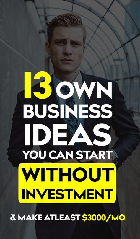 13 own business ideas you can start without investment and make at least $3000 per month. #business #ownbusiness #beyourownboss #startabusiness #blogging #freelancewriting #startabusinesstips Own Business Ideas, Money Icon, Haut Routine, Best Business Ideas, Business Ideas Entrepreneur, Colorful Outfits, Business Idea, Small Business Ideas, Starting Your Own Business