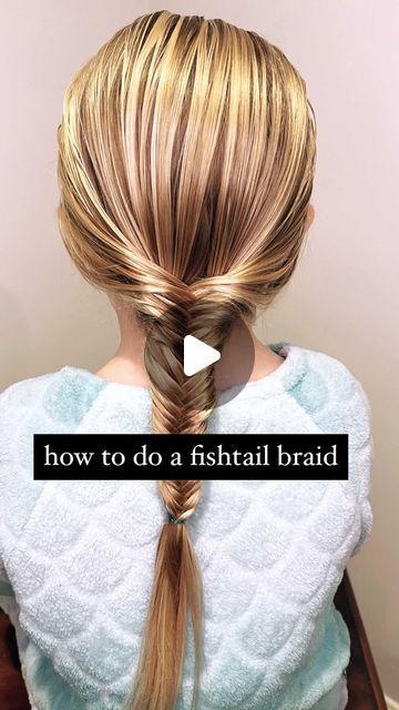 970 likes, 53 comments - audreymcclellan on January 2, 2021: "How To Do a Fishtail Braid 🥰 I told you, I’m all about the easy. This is one of the easiest to learn because it’s literally just pulling pieces over each other. Once you watch it, you’ll get the swing if it. 👍🏼 Let me know how you do!! And love for you to follow me for daily hairstyles and tutorials!! 🥰 . #hairstyles #hair #hairstyle #fishtailbraid #fishtailbraids #fishtail #braids #braidstyles #braid #braidedponytail #hairtransf Cool Fishtail Braid Hairstyles, Fish Tail Braid How To Step By Step French Fishtail, Fish Tail Braid Natural Hairstyles, Braided Fishtail Hairstyles, How To Start A Fishtail Braid, How To Do A Fish Tail, French Braid Hairstyles For Wedding, Easy Fishtail Braid Hairstyles, How To Do A Fish Braid