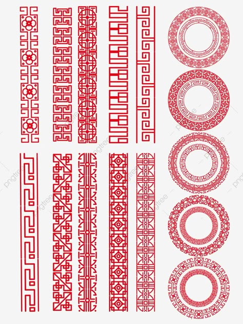 Chinese Pattern Design, Chinese Frame, Chinese Style Interior, Chinese Graphic, Chinese Style Design, Chinese Ornament, Chinese Element, Chinese Pattern, Creative Pattern