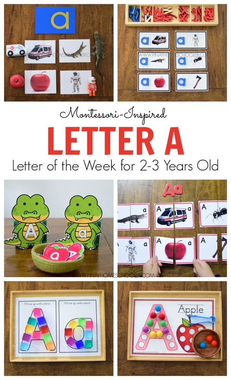 Preschool Letter Activities Letter A, Letter A Day Preschool, Pre K Language Activities, Teaching The Letter A Preschool, Letter A Weekly Lesson Plan, Learning Letter A Preschool, Abc Week Preschool, Letter A Week, Preschool Activities For Letter A