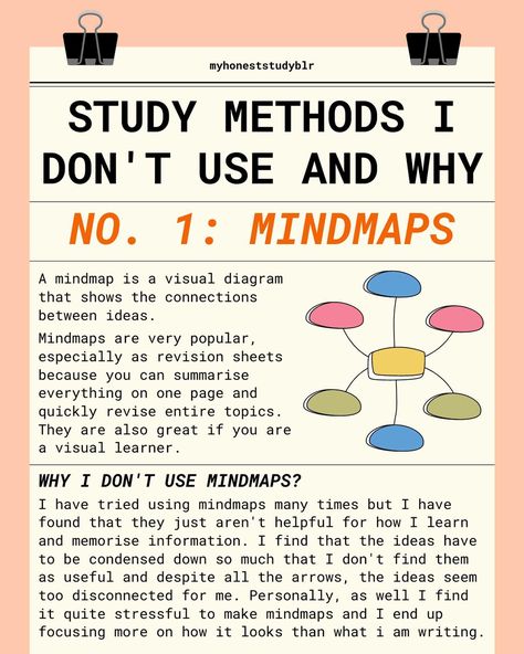 Best Study Methods, Study Method, What To Study, School Study Ideas, Best Study Tips, Study Tips For Students, Effective Study Tips, Me Personally, Study Techniques