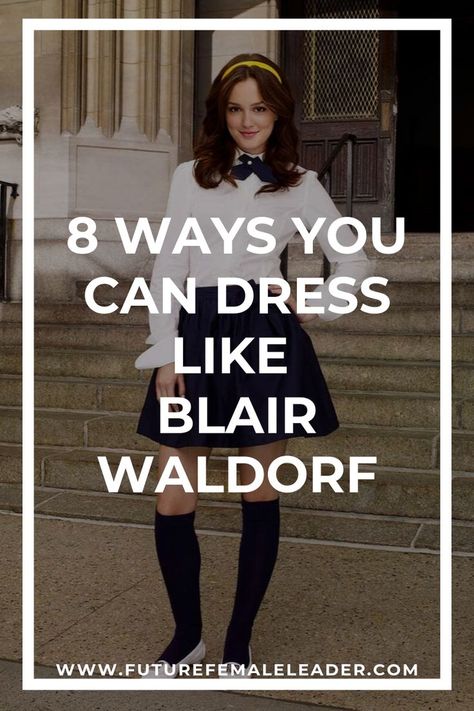 Blair Waldorf Accessories, Blair Waldorf Jewelry, Blare Waldorf Outfits, Blair Waldorf Iconic Outfits, Blair Waldorf Shoes, Blair Waldorf Outfits Inspired, Blair Waldorf Aesthetic Outfit, Blair Waldorf Headband, Blair Outfits