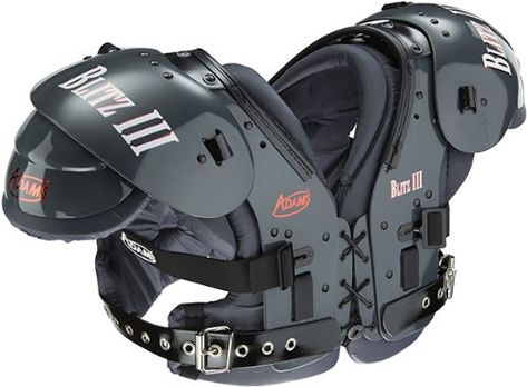 Adams Football Shoulder Pads Reviews #FootballShoulderPads #NFL Football Shoulder Pad, Human Cell, Football Shoulder Pads, Football Protective Gear, Football Pads, Nfl Uniforms, Football Dress, Volleyball Gear, Football Accessories