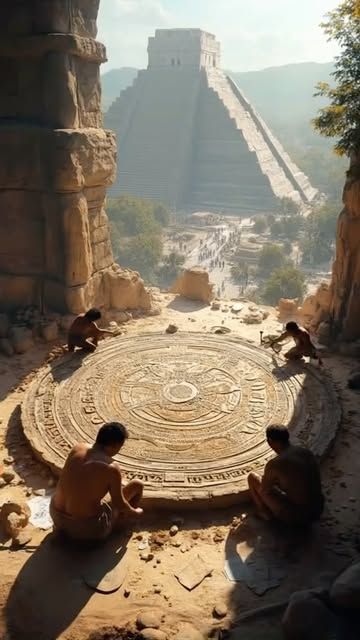 Joachim Jones on Instagram: "Aztec empire #the #anciwnt #aztec #empire #lost #civilization#ruins #secret #time #travel cred historyaivisions" Feathers In Hair, Old Civilizations, Paint Feathers, Aztec City, Staring At The Stars, Aztec Civilization, Aztec Ruins, Aztec Empire, Maya Civilization