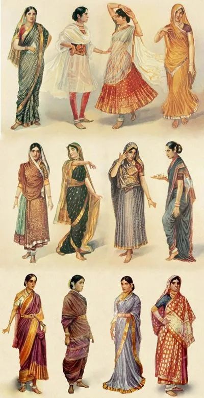 Cloths like these carry history, culture, and identity of the nation. They and through them are found values, practices, and traditions of the community under the tutelage of dresses. In many ways… Traditional Costumes Of India, Different Types Of Indian Outfits, Traditional Sri Lankan Clothes, Old Indian Clothes, Arab Clothing Traditional, 1920s Indian Fashion, Vintage Indian Outfits, Vintage Indian Dress, Historical Indian Clothing