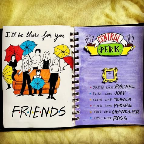 When we're young and single, friends are our family with whom we love to live, laugh and have fun. So F.R.I.E.N.D.S is an iconic tv show which tells the story of six young friends. Here are some amazing friends theme bullet journal mood tracker, theme, ideas, tv show, cover page, calendar. Click here for more interesting friends theme bullet journal mood trackers, friends theme bullet journal theme, friends theme bullet journal tv show ideas, friends theme cover page, friends theme calendar. Best Friend Book, Friends Journal, Elevated Bed Ideas, Friend Scrapbook, Travel Journal Scrapbook, Instagram Username, Bullet Journal Paper, Username Ideas, Student Christmas Gifts