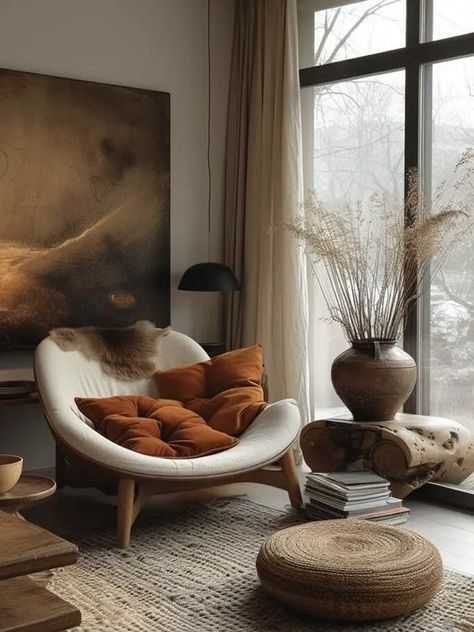 Loft Interior, Room Green, Living Room Scandinavian, Scandinavian Interior Design, Scandinavian Living, Living Room Inspo, House Decoration, A Living Room, Scandinavian Interior