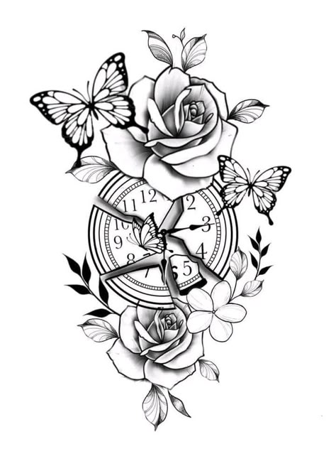 Side Thigh Tattoos Women Unique, Tattoo Designs Leg, Tattoo Ideas Japanese, Medical Tattoos, Hand Tattoos Ideas, Rose And Butterfly Tattoo, Tattoo Ideas For Females, Arm Tattoos Drawing, Cute Thigh Tattoos