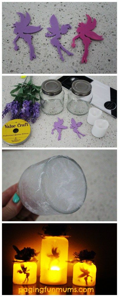 DIY Fairy Jars. Gorgeous Night Light Idea for Kids! So simple to make! LOVE! ขวดโหล Mason Jar, Fairy Jars Diy, Fairy Lanterns, Diy Lampe, Christmas Paintings On Canvas, Fairy Jars, Mason Jar Ideas, Fairy Crafts, Fairy Party