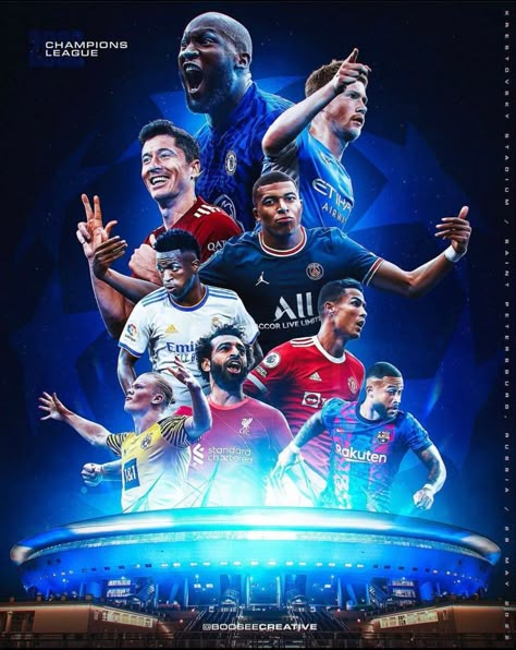 Football Promotion Poster, Fifa Poster, Messi And Ronaldo Wallpaper, Champions League Poster, Football Player Drawing, Sports Design Ideas, Iptv Subscription, Cristiano Ronaldo Wallpapers, Take A Screenshot