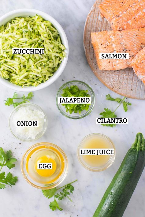 Healthy Salmon Patties, Keto Salmon Patties, Low Carb Salmon Patties, Wahls Diet, Inflammation Diet Recipes, Paleo Salmon, Low Carb Salmon, Zucchini Patties, Keto Salmon