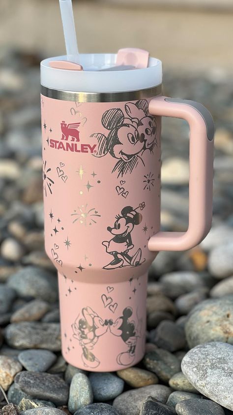 Kristi Phillips 💜 Laser engraved cups 💜 Custom Embroidery | It’s the castle for me…love the details 🤩 #mickeymouse #minniemouse #disneylovers #disneyland #laserengraving #stanleyquencher… | Instagram Minnie Mouse Tumbler, Mickey Mouse Themed Birthday Party, Custom Tumbler Cups, Disney Castle, Custom Tumbler, Themed Birthday Party, The Castle, Custom Embroidery, Custom Tumblers