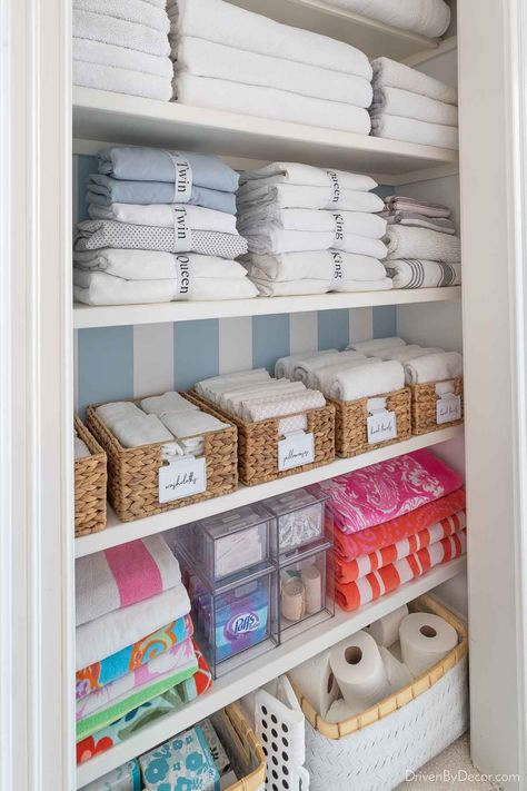 Linen closet design