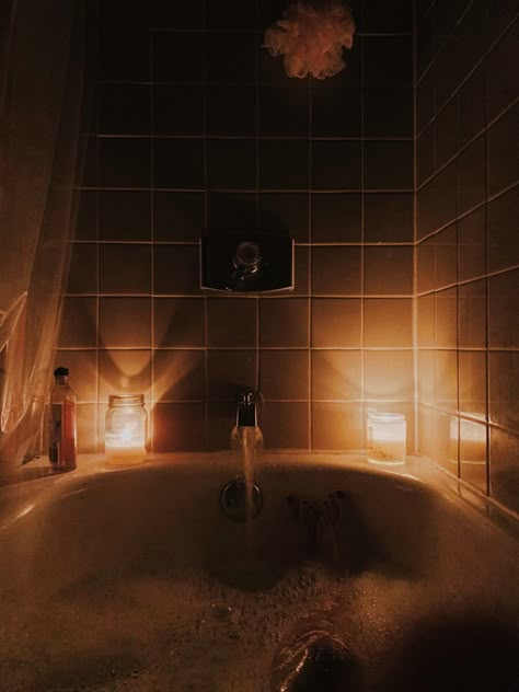 #bath #aesthetic #spa #selfcare Vintage Bath Aesthetic, Baths Aesthetics, Bathing Aesthetic, Bath Asthetics, Bathtime Aesthetic, Dark Spa Aesthetic, Relaxing Bath Aesthetic, Spa Vibes, Bath Tub Aesthetic