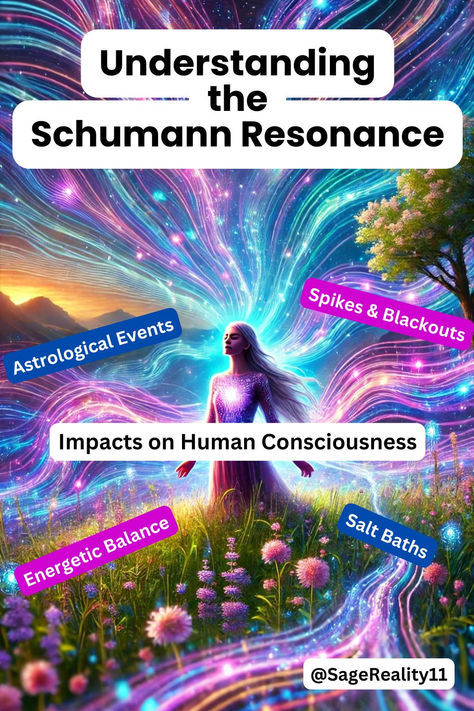 🌍 Curious about the recent Schumann Resonance spikes and solar flares? 🌞 These energy shifts have been affecting our moods, emotions, and even our physical bodies! 🌿✨ In my latest post, I break down what the Schumann Resonance is, how it impacts us, and share 8 powerful grounding rituals to help you stay balanced. Click to learn more! 💫 #SchumannResonance #SolarFlares2024 #EnergyHealing #SpiritualAwakening #GroundingTechniques #Astrology2024 #CrystalHealing #SpiritualGrowth #SageReality11 Schumann Resonance, Solar Flares, Grounding Techniques, Healing Vibrations, Solar Flare, Spiritual Awakening, Spiritual Growth, Energy Healing, Consciousness