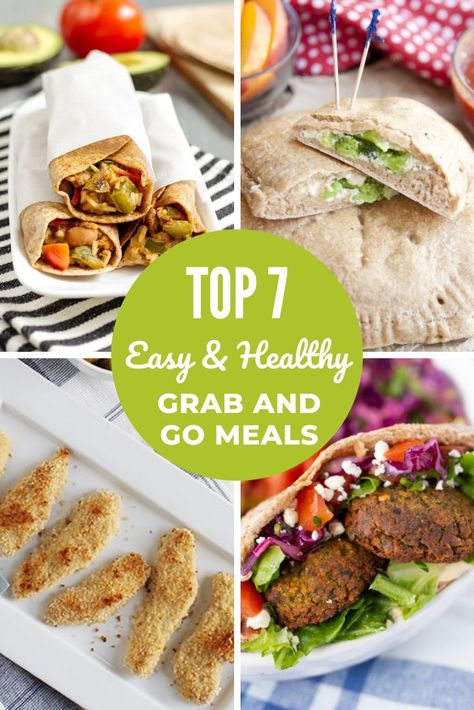 Freezable Grab And Go Meals, Eat On The Go Meals, Easy Grab And Go Dinner, Sports Meals On The Go, Grab And Go Meals Dinners, After Practice Meals, Quick Grab And Go Meals, Make Ahead Grab And Go Meals, Hand Held Lunch Ideas