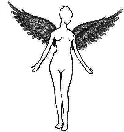 Nirvana In Utero Tattoo Outline, Nirvana Angel Drawing, Nirvana In Utero Drawing, In Utero Painting, In Utero Drawing, Nirvana In Utero Tattoo, Nirvana Sketch, Nirvana Tattoo Ideas, In Utero Angel