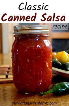 Canning Salsa With Fresh Tomatoes, Best Canned Salsa Recipe, The Best Salsa Recipe For Canning, Canned Salsa Recipe, Homemade Canned Salsa, Mild Salsa Recipe, Salsa With Fresh Tomatoes, Salsa Recipe For Canning, Using Fresh Tomatoes