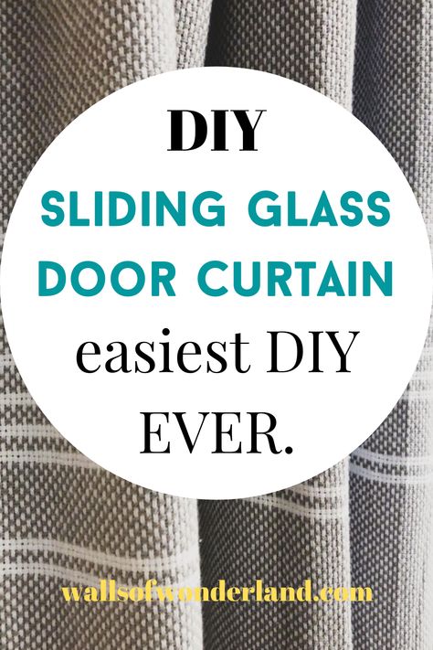 diy, doy curtain, easy curtain, no sew curtains, farmhouse curtain, easy diy, drop cloth curtains, blanket curtain, easy curtain, curtain ideas. Tension Rod Curtains Sliding Door, Farmhouse Sliding Glass Door Curtains Kitchen, Farmhouse Kitchen Sliding Door Curtains, Sliding Glass Door Blinds And Curtains, Curtains For A Sliding Glass Door, Sliding Patio Doors Curtains, Sliding Glass Door Curtain Ideas Kitchen, Kitchen Curtains Sliding Glass Door, Door Wall Curtain Ideas