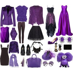 Purple Minion! Purple Minion, Purple Minions, Costume Ideas, Minion, Vintage Dresses, Polyvore Image, Acne Studios, Acne, Streetwear Brands