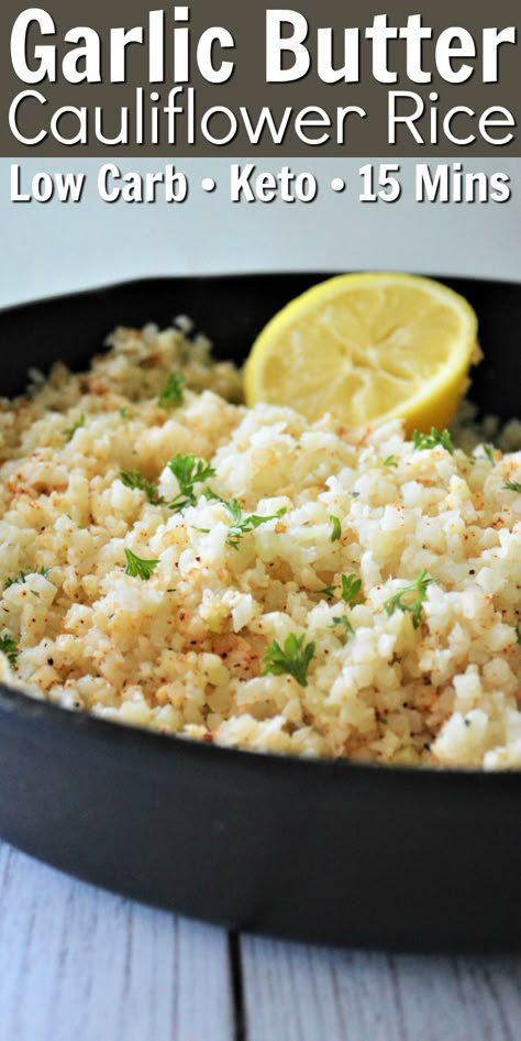 The Best Cauliflower Rice, Recipes That Use Cauliflower Rice, Garlic Butter Cauliflower Rice, Low Carb Riced Cauliflower Recipes, Rices Cauliflower Recipes Keto, Recipe With Riced Cauliflower, Garlic Parmesan Cauliflower Rice, How To Make Califlour Rice Taste Good, Diet Of Hope Recipes