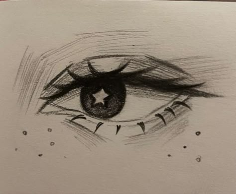 Eye Drawing Tutorials, Seni Dan Kraf, Art Tools Drawing, Character Sketches, Easy Doodles Drawings, Easy Drawings Sketches, Cute Doodles Drawings, Cat Eyes, Hand Art Drawing