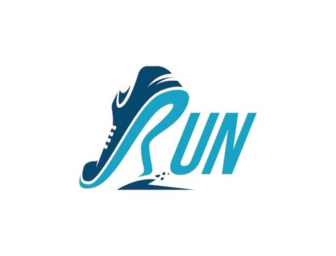 Fun Run Logo Design, Sport Logos Design, Logo Sport Design Ideas, Sport Logo Ideas, Runner Logo Design, Fun Run Logo, Running Logo Design, Run Club Logo, Run Logo Design